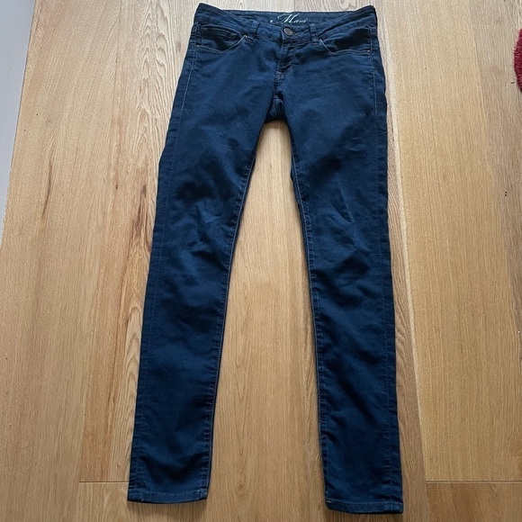 Mavi Serena Super Skinny Blue Low Rise Jeans -  26 - Picture 4 of 14